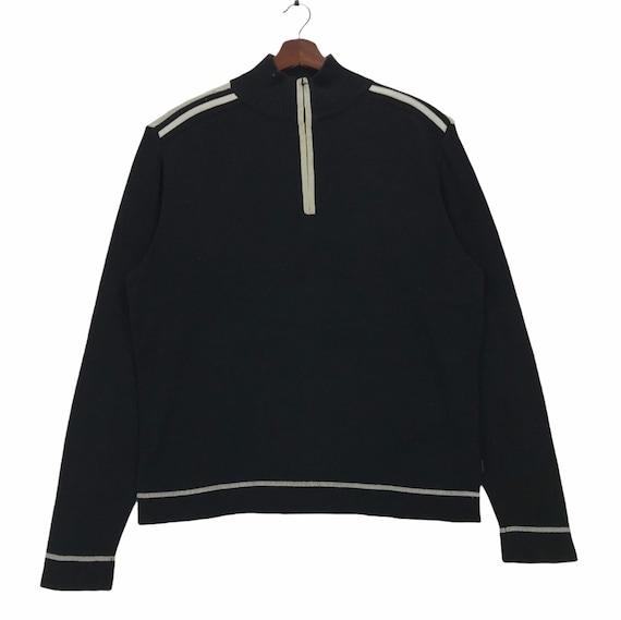 Boss half cheap zip sweatshirt