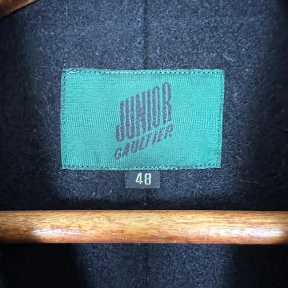 Vintage Jean Paul Gaultier Junior Jacket Cotton Shelll Wool