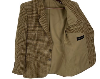 Vintage 80s Comme Des Garcons Tweed Jacket by Rei Kawakubo