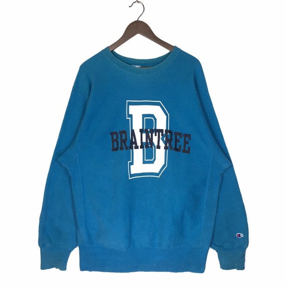 Vintage 90’s Braintree MA Reverse Weave Sweatshir… - image 1