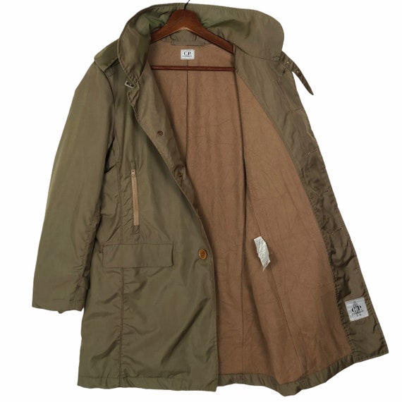 C.P Company Long Jacket Parka Army Style C.P Comp… - image 5