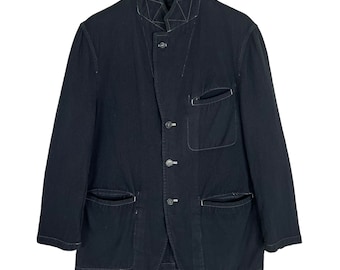 Vintage 90s Comme Des Garcons Homme Plus Silk Double Breasted
