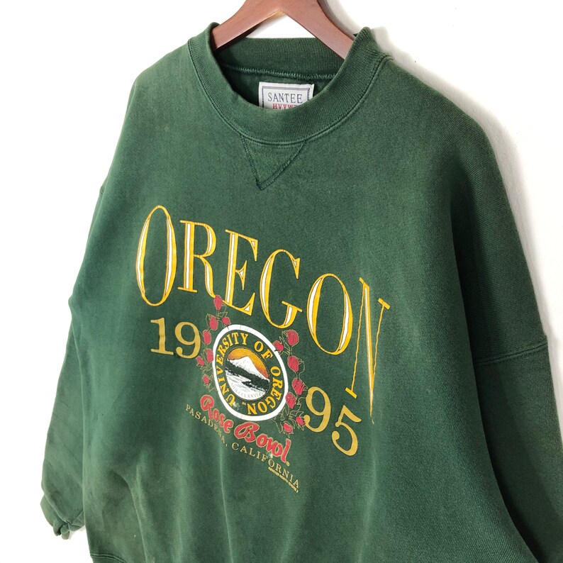 Vintage University of Oregon Crewneck Sweatshirt Big Logo | Etsy