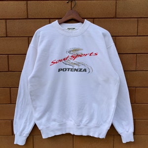 Vintage Bridgestone Motorsport Sweatshirt Crewnevk Bridgestone Potenza Sweatshirt Crewneck
