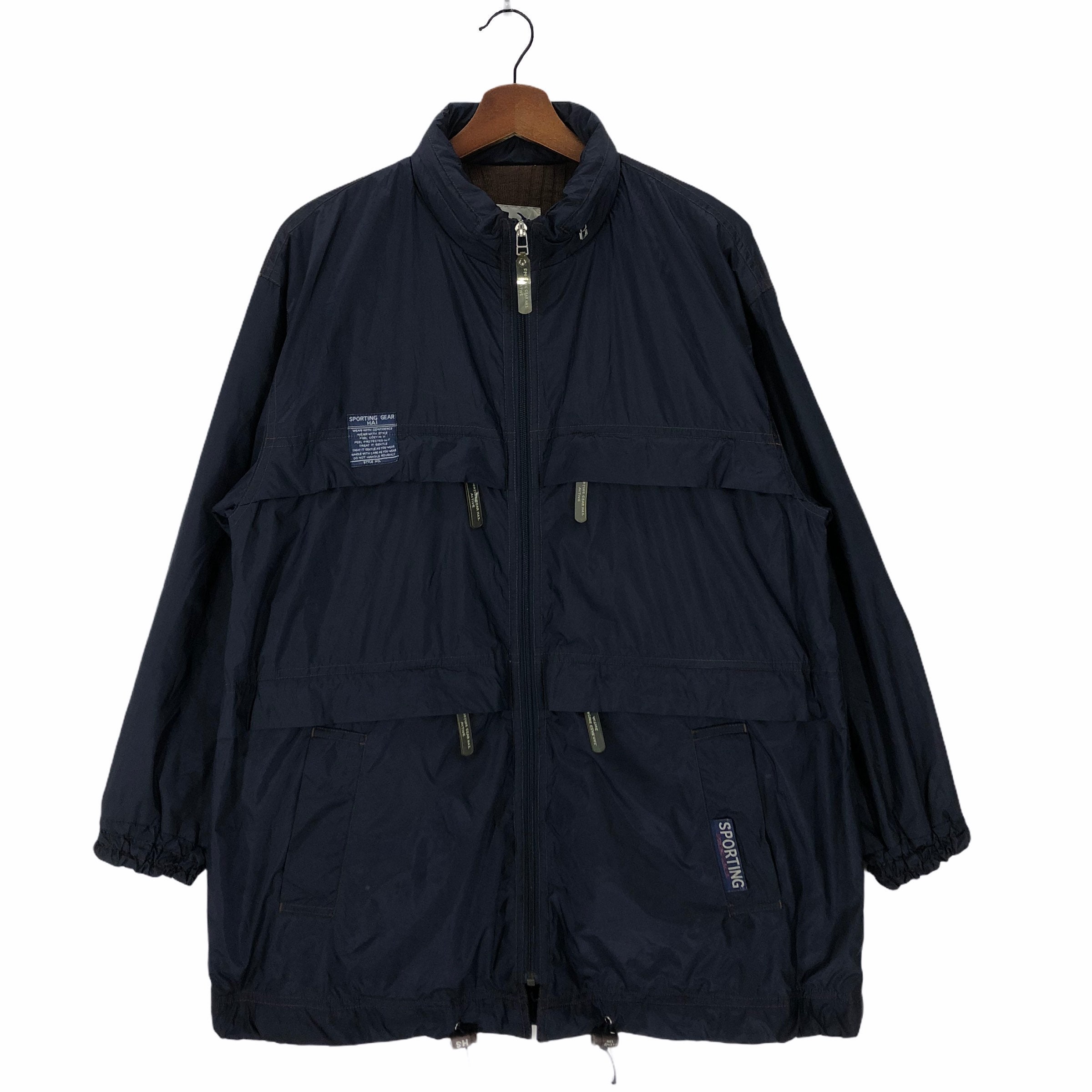 HAI SPORTING GEAR ジャケット Vintage Hai Sporting Gear Parka Jacket Big Logo Hai Sporting