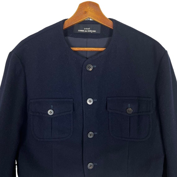 AW1990 Tricot Comme Des Garcons Woman Wool Jacket - Etsy Israel