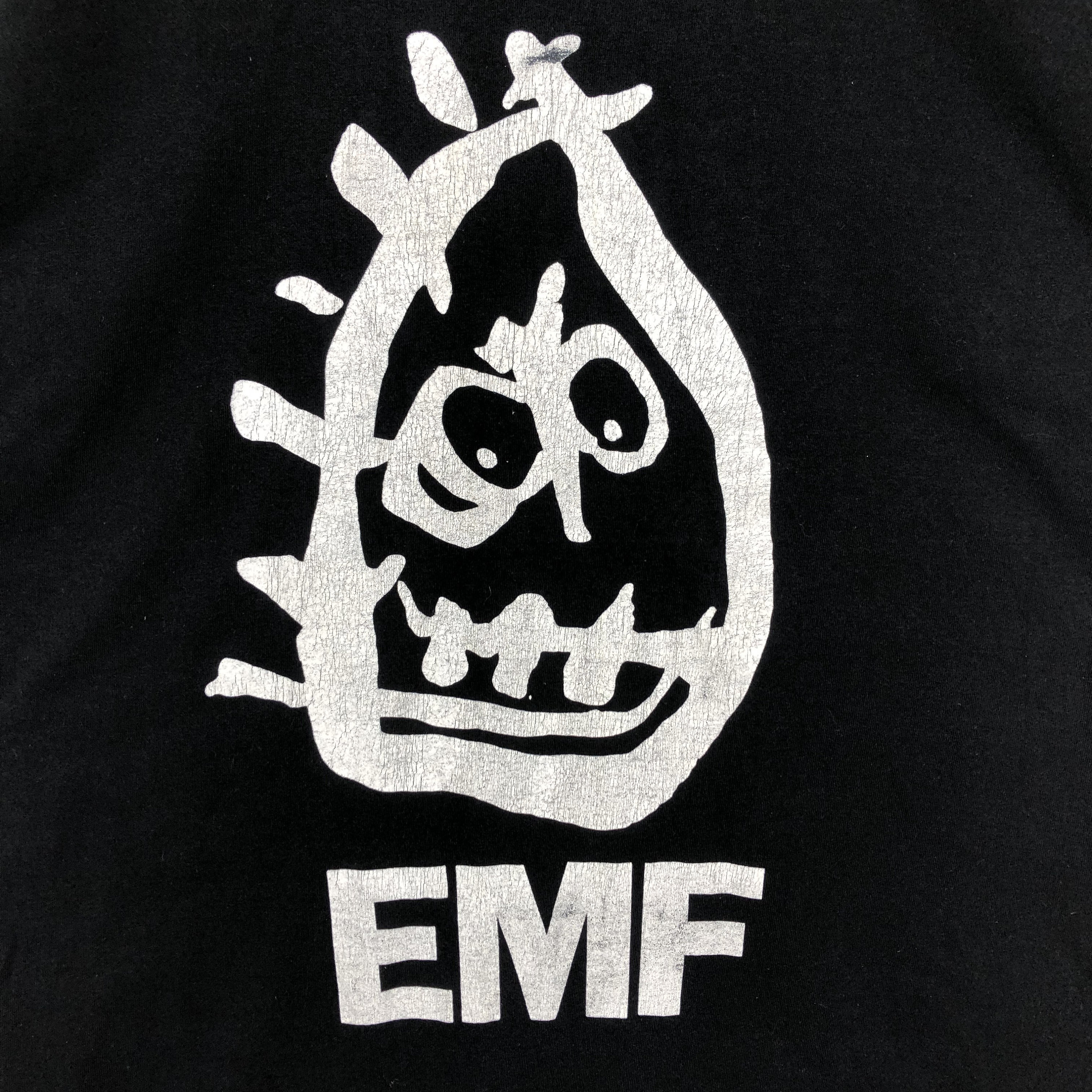 K*M様 EMF Tシャツ(1991) ヴィンテージ EMF バンド T シャツ - 1991 年ヨーロッパツアー