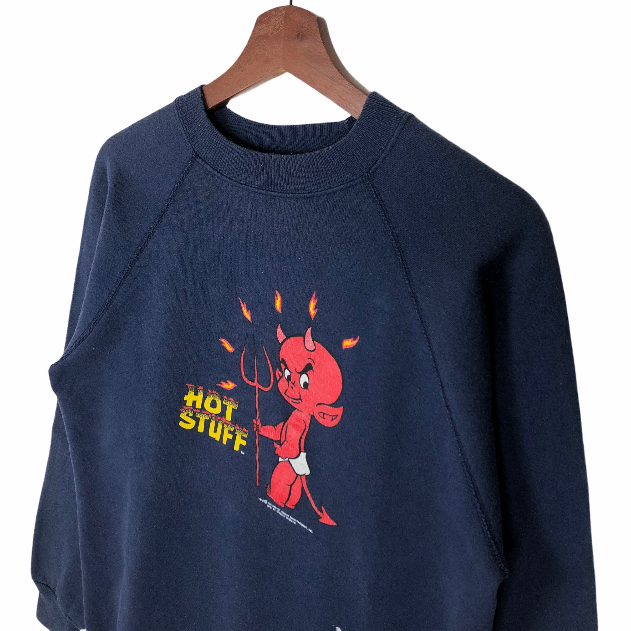 Vintage Hot Stuff Little Devil Harvey Comics Sweatshirt by Stanley 