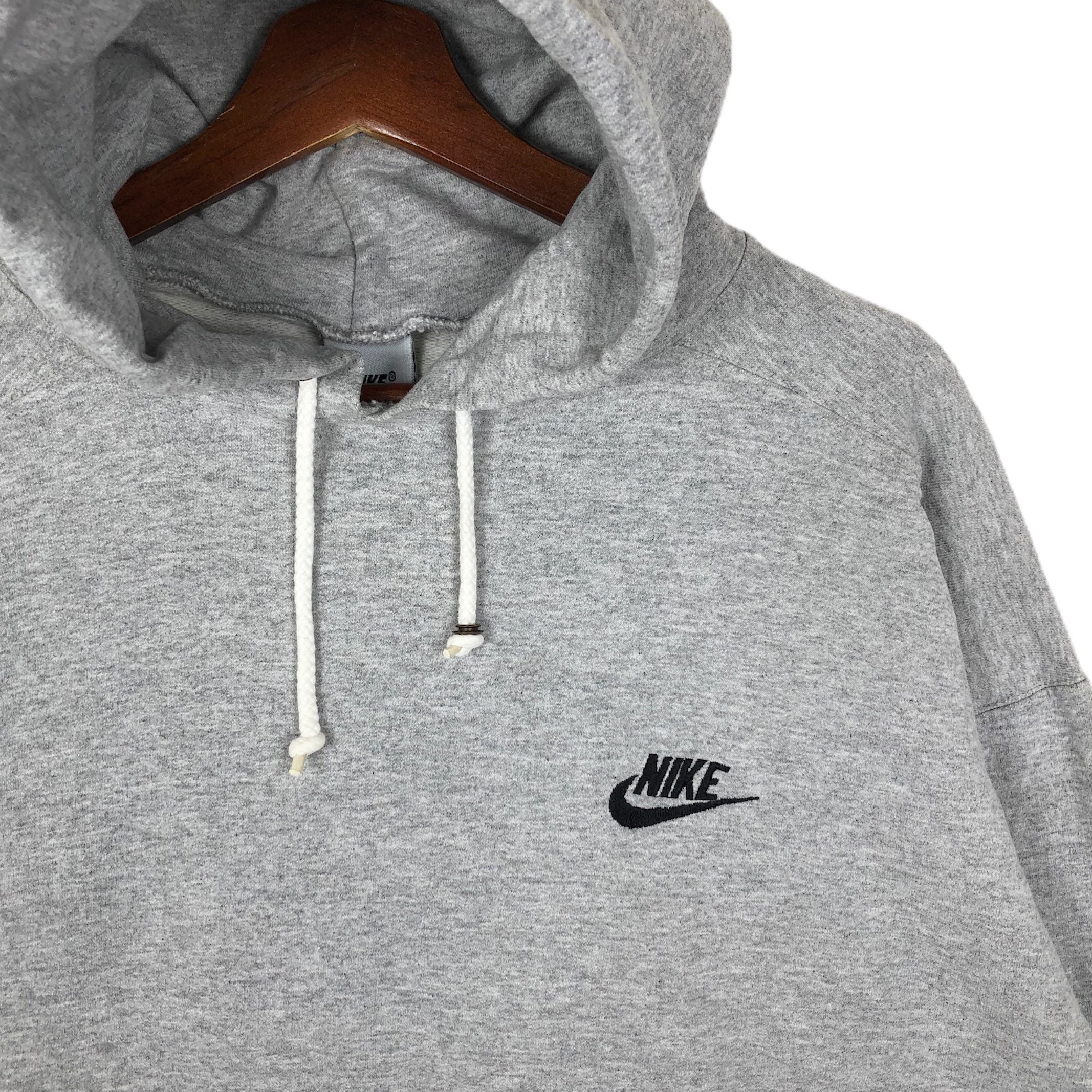 vintage nike swoosh hoodie