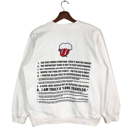 Rare!! Numbernine AW2003 Sweatshirt Albert Einstein X