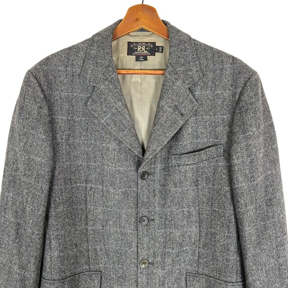 Vtg Ralph Lauren RRL Tweed Blazer Jacket With Vest Size Small - Etsy