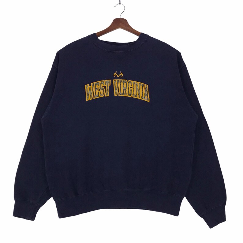 Vintage West Virginia University Sweatshirt Crewneck Spellout - Etsy