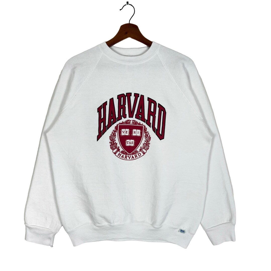 Vintage 80s Harvard University Sweatshirt Crewneck Big Logo - Etsy
