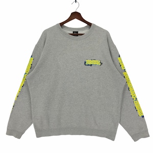 Vintage Stussy Crewneck Sweatshirt: Big Logo Pullover (XLarge)