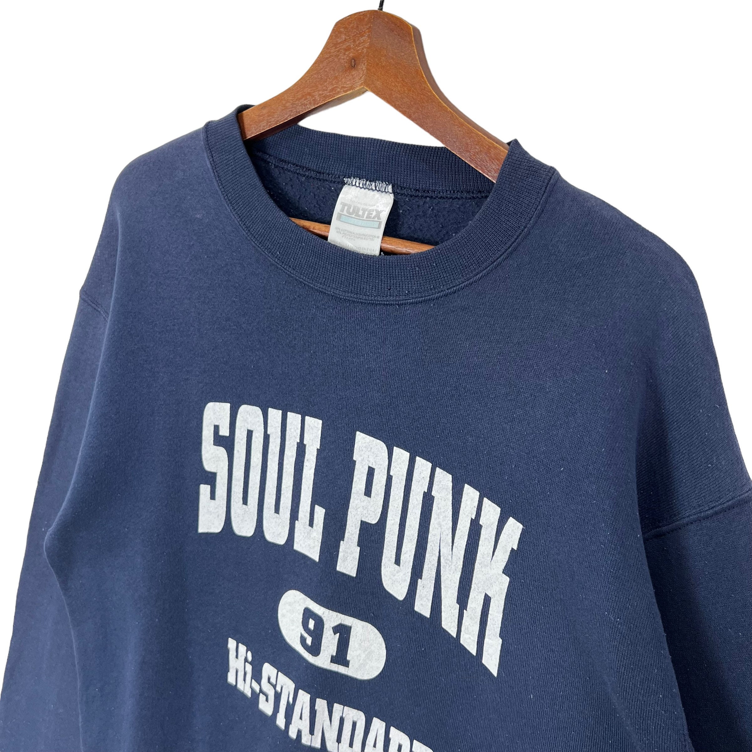 Hi-STANDARD SOUL PUNK CREW SWEAT（NAVY） S 【公式通販】