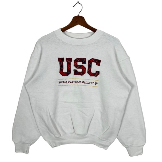 Usc embroidered shop sweatshirt