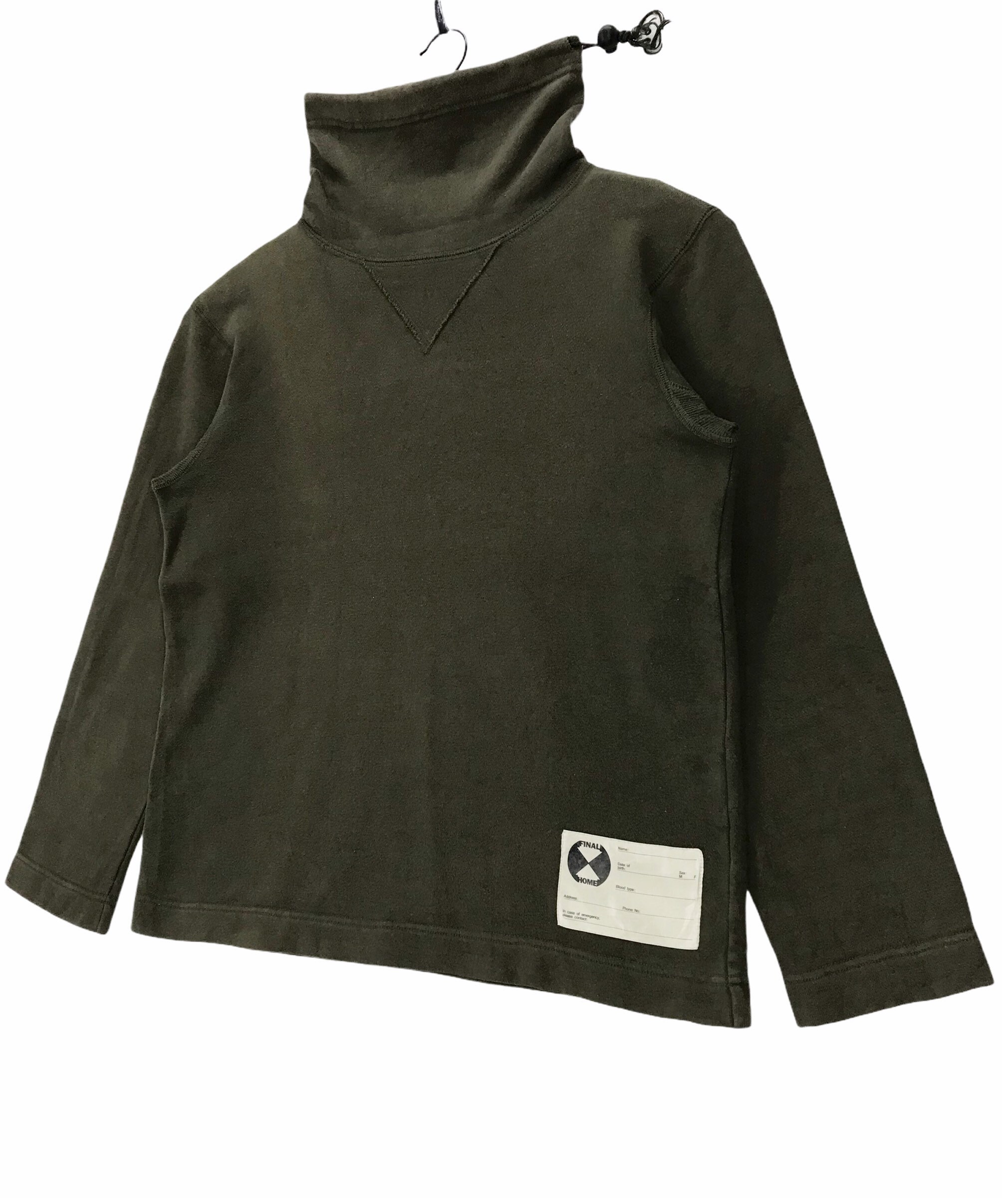 Final Home Issey Miyake Mock Neck Sweatshirt - Size Small - Etsy