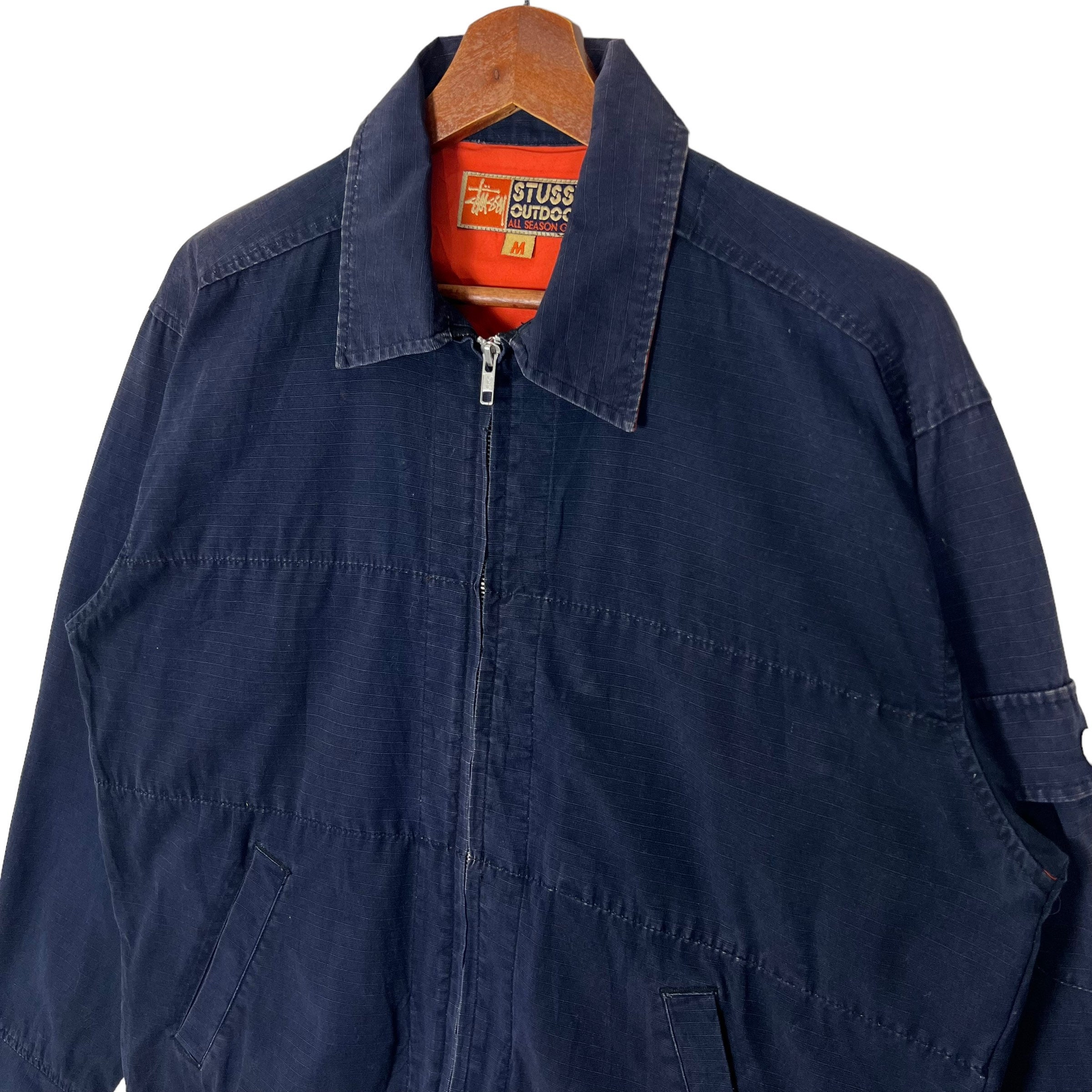 Vintage Stussy Oudoor All Season Gear Light Jacket Made in Vintage Stussy Oudoor All Season Gear Light Jacket Made in