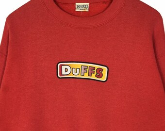 Vintage 80's - 90's Duffs Skateboard Sweatshirt Duff's Skate