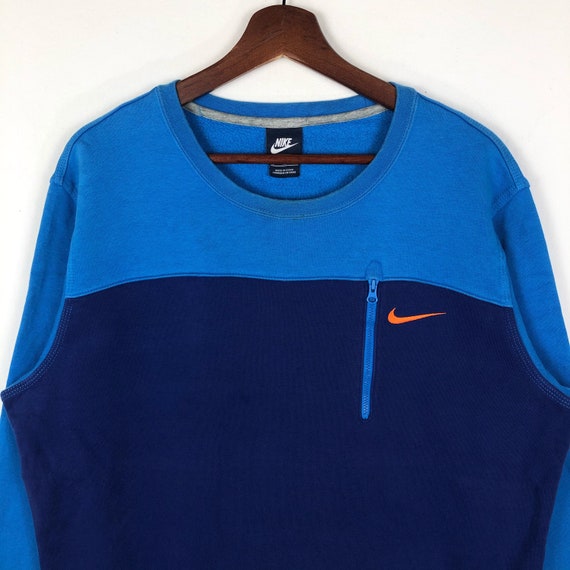 Amazing Nike Sweatshirt Nike Colors Block Single … - image 4