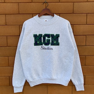 Vintage 90s MGM Studios Embroidered Crewneck Sweatshirt