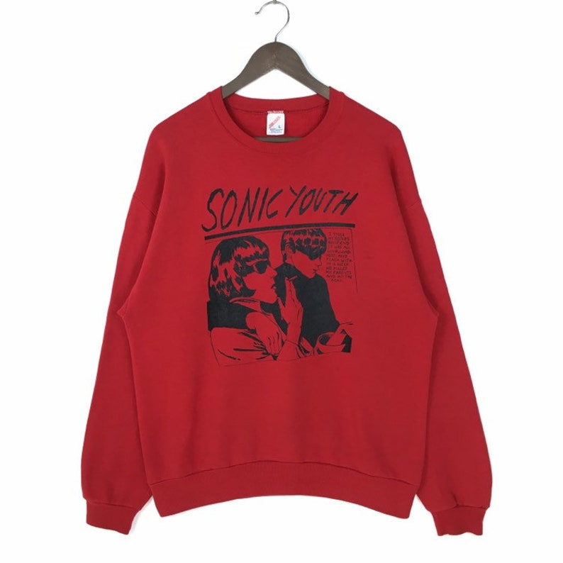 Vintage 90s Sonic Youth Sweatshirt Sonic Youth Goo Etsy