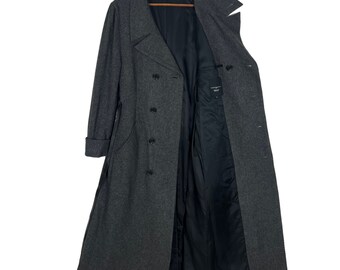 Masaki Matsushima Homme Wool Double Breasted Long Coat, Made in