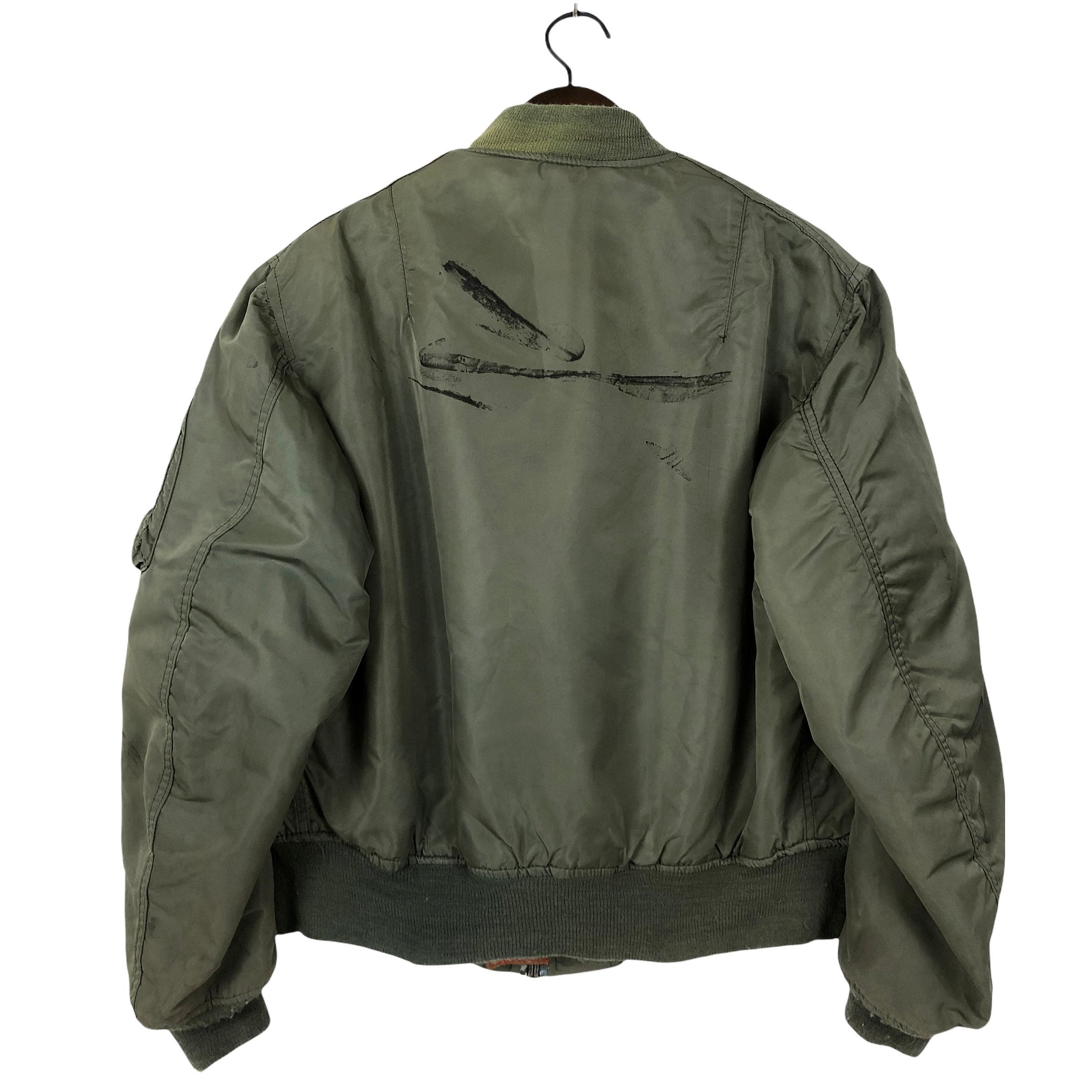 Vintage Alpha Industries Intermediate MA-1 Bomber Jacket