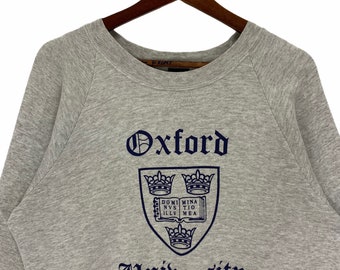 80s OXFORD UNIVERSITY SWEAT UK製　DW291 80s OXFORD UNIVERSITY SWEAT UK製 DW291