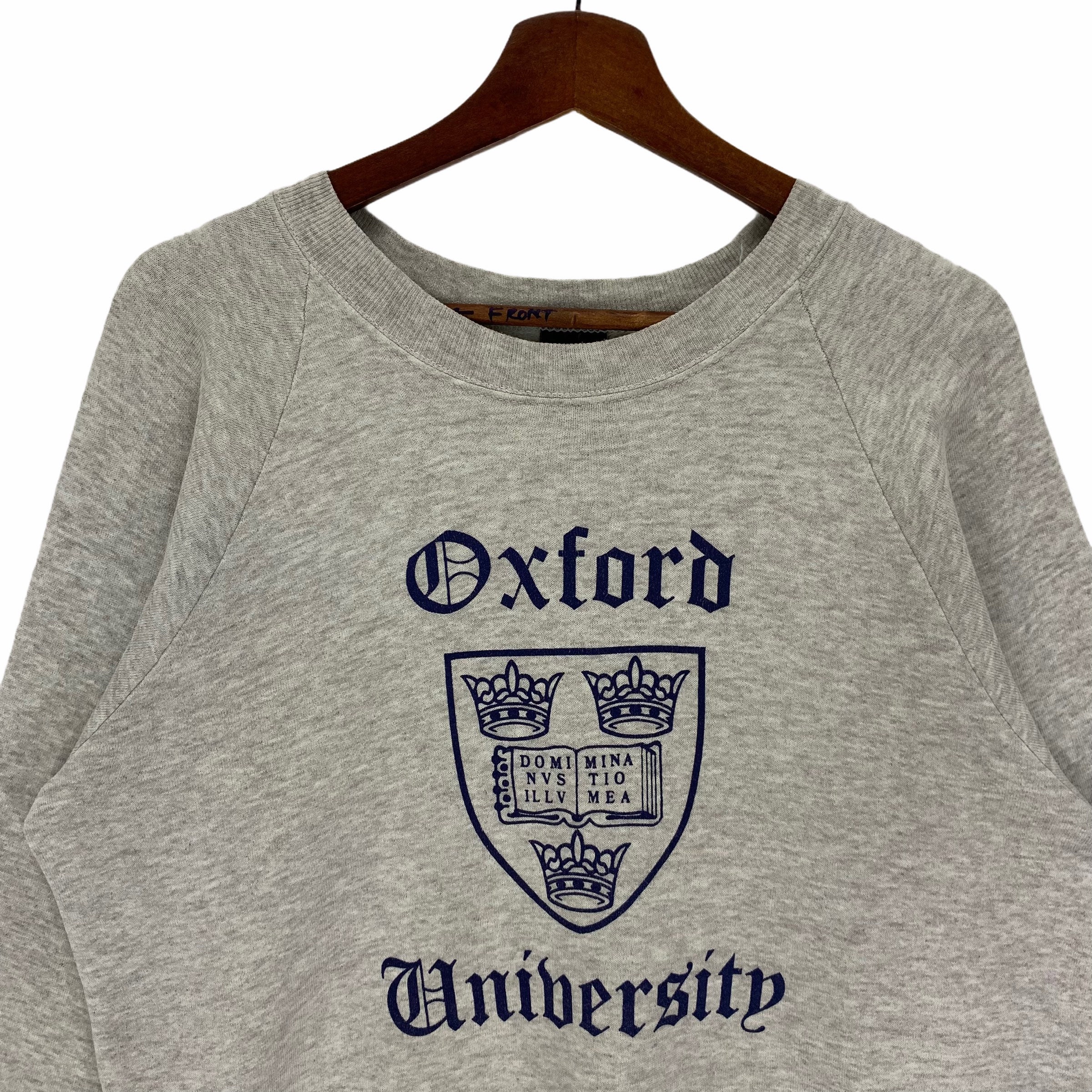 Vintage 70s Oxford University College Retro Sweatshirt | eBay