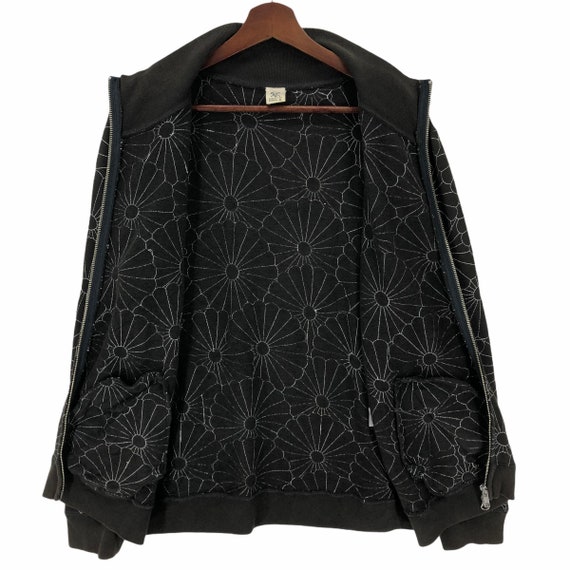 Eternal Zipper Jacket Sweatshirt Embroidery Japan… - image 6