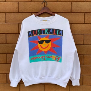 Vintage Ken Done Sweatshirt Art Design Down Under Australia Sweatshirt