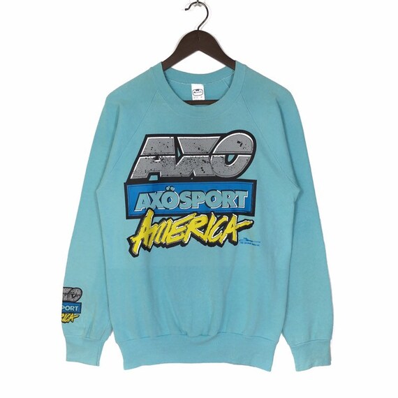 ビンテージ AXO sport モトクロス シャツ スウェット 80s 90s Vintage 90's AXO Motocross Motorsport USA Shirts Motorcross
