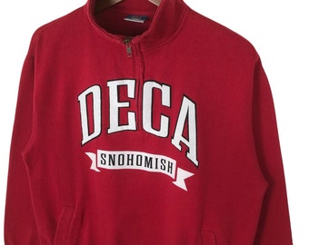 Vintage Snohomish High Deca Half Zip Sweatshirt