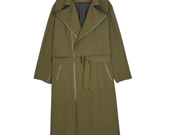 Yohji Yamamoto POUR HOMME コート　アーカイブ　90s Vintage 90's YOHJI YAMAMOTO Pour Homme Wool Green Long Coat Jacket