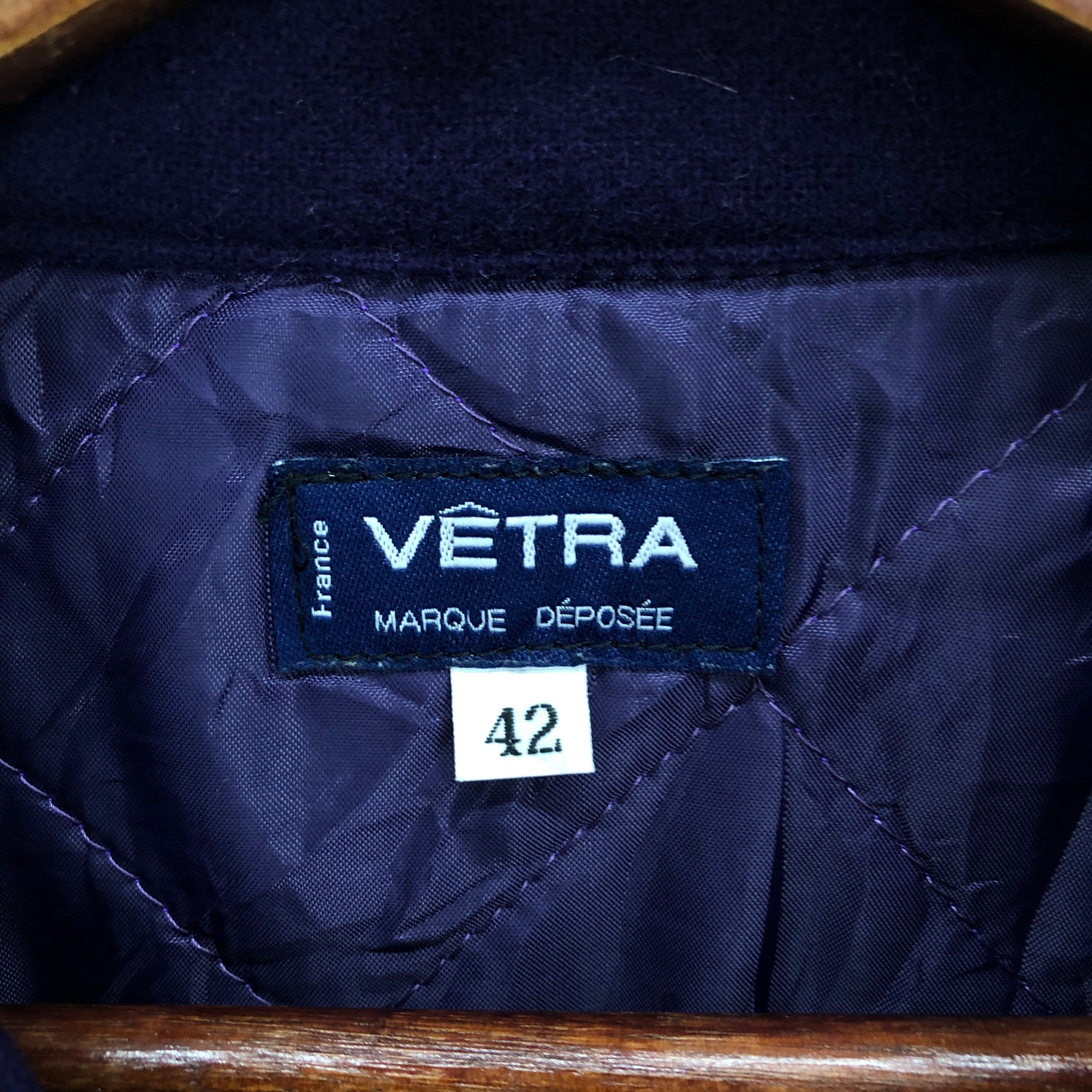 Vintage Vetra Wool Shirt Jacket Made in France Size 42 Vintage Vetra ...