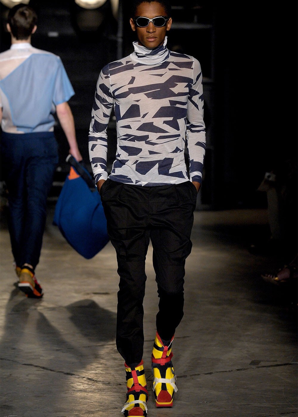 RAF SIMONSフード付きシャツ RAF SIMONS(ラフシモンズ) フード付きスウェット 222-W164