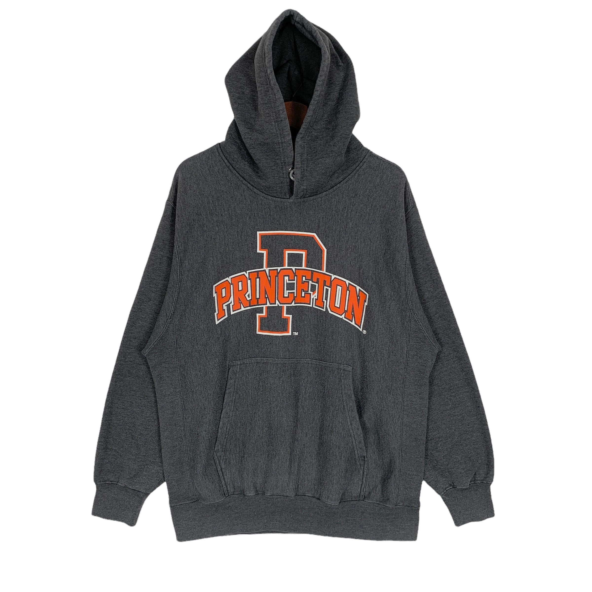 Vintage 90's Princeton University Hoodie Sweatshirt Size Large - Etsy
