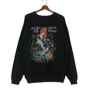 Vintage Town And Country Sweatshirt T&C Surf Design Sweatshirt Size Medium