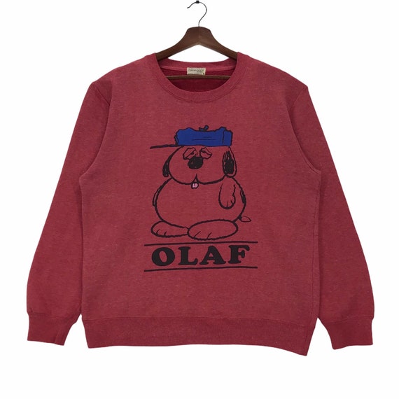 Vintage Peanuts Sweatshirt Animated Cartoon Character… Gem