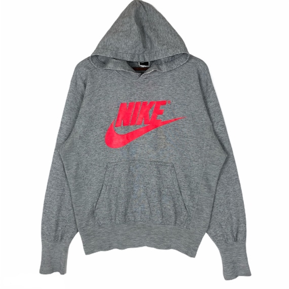 Vintage 90’s Nike Hoodie Sweatshirt Big Logo Nike… - image 1