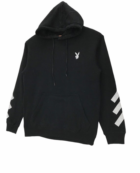 Vintage Playboy Hoodie Sweatshirt Small Logo Playboy Nice Design Pullover Jumper Medium Size Vintage Hoodie Etsy