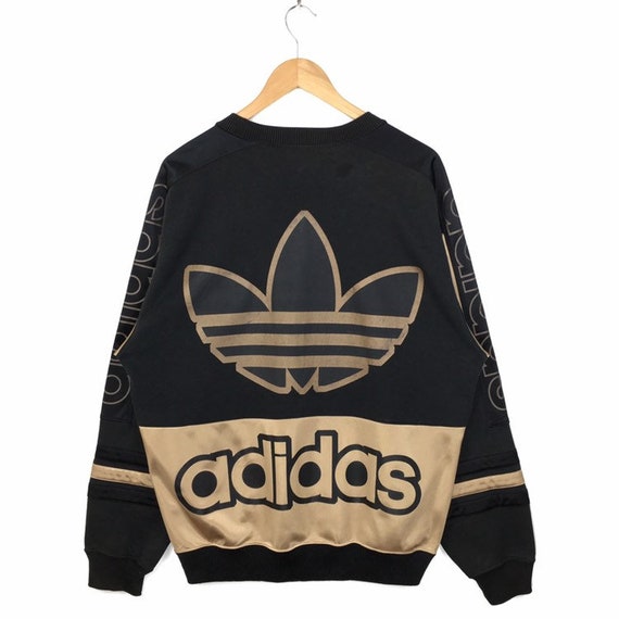 adidas trefoil logo sweatshirt