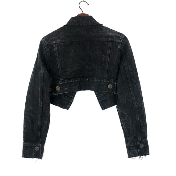 Yohji Yamamoto Crop Top Denim Jacket Y's in Love by Yohji Yohji Yamamoto Crop Top Denim Jacket Y's in Love by Yohji