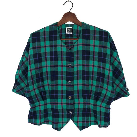 Vintage 80's Authentic Yves Saint Laurent Top YSL