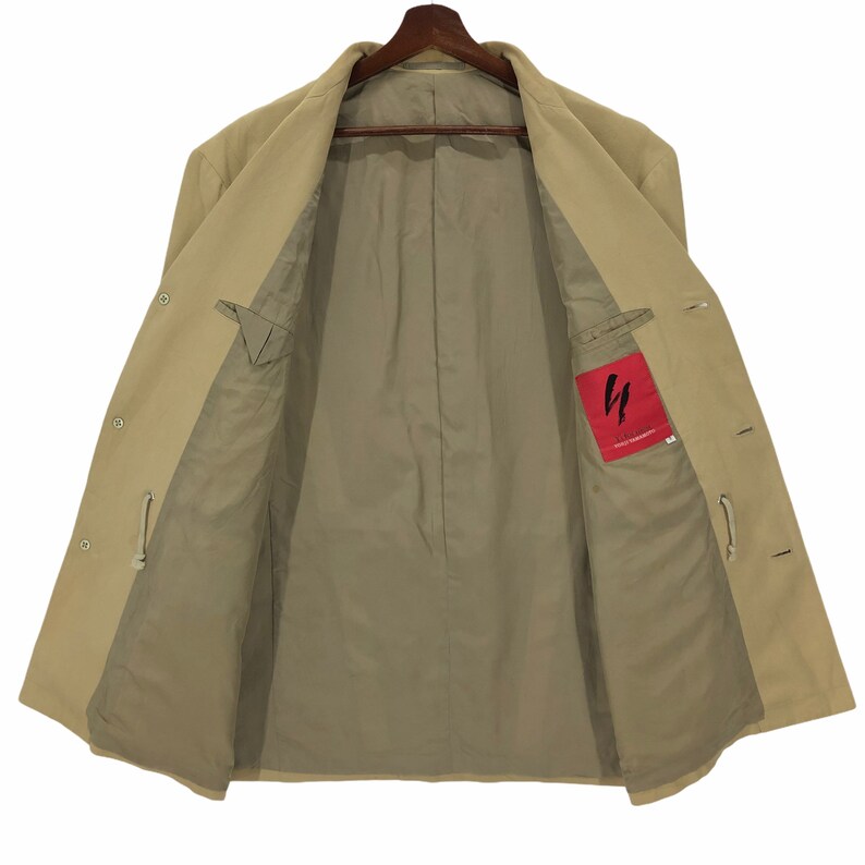 Vintage Yohji Yamamoto Cotton Linen Jacket - Y’s Red Label - Size 3 image 5