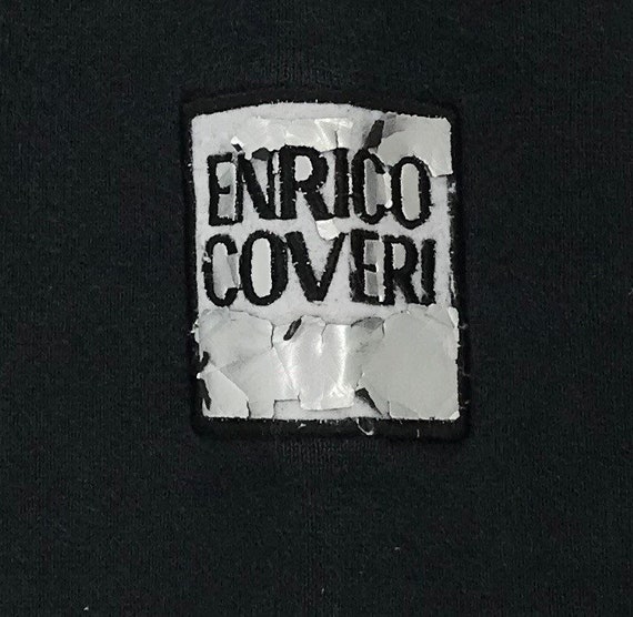 Vintage Enrico Coveri Turtle Neck Sweatshirt Spel… - image 5