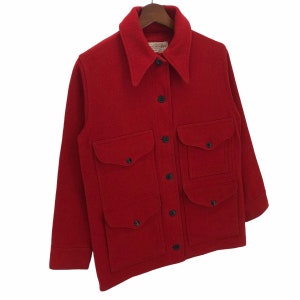 Chaqueta de lana Filson vintage de los años 60 - Talla W10 imagen 2