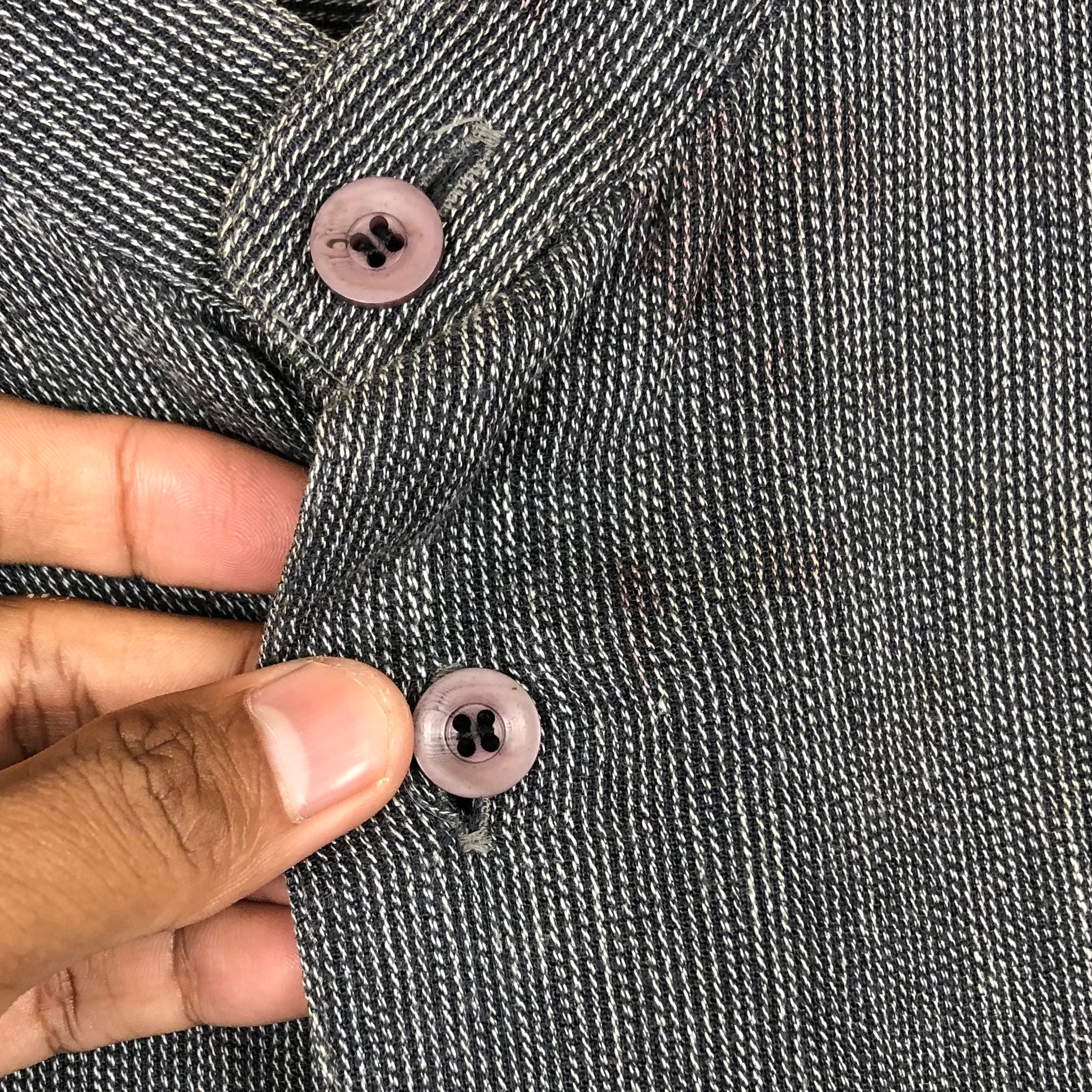 Vintage 80s Issey Miyake Men Button up Shirt - Etsy