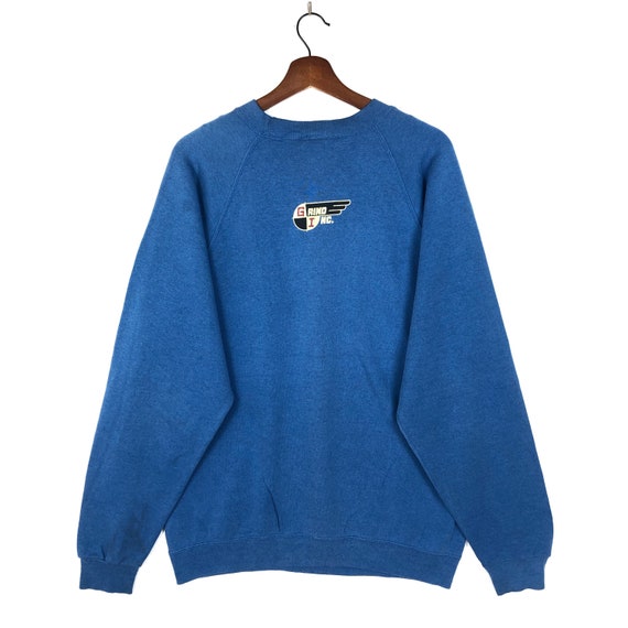 Vintage 90's Grind Inc Sweatshirt Crewneck - Gem Vintage 90's Grind Inc Sweatshirt Crewneck - Gem